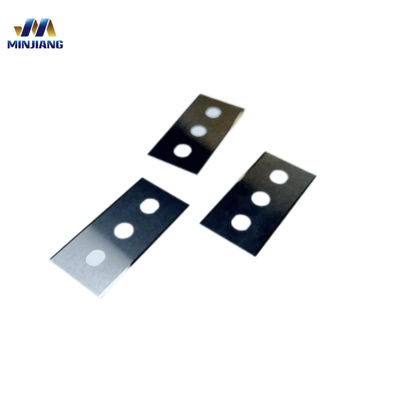 Mirror Polished Carbide Three Hole Slitter Blades Applied In Lithium Battery Cutting