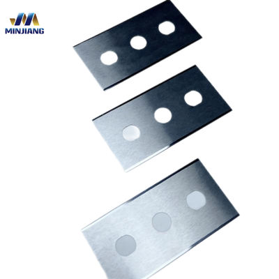 Mirror Polished Carbide Three Hole Slitter Blades Applied In Lithium Battery Cutting