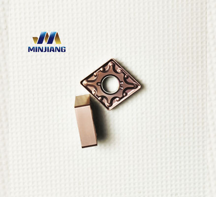 Rhombus 55° Cemented Tungsten Carbide Cutting Tool Wear Resistance High Hardness
