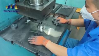 Process Flow of Cemented Carbide Cutting Tools｜Episode 5 · Electric Press Compaction